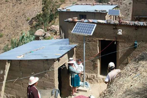 Instalarían paneles solares en viviendas