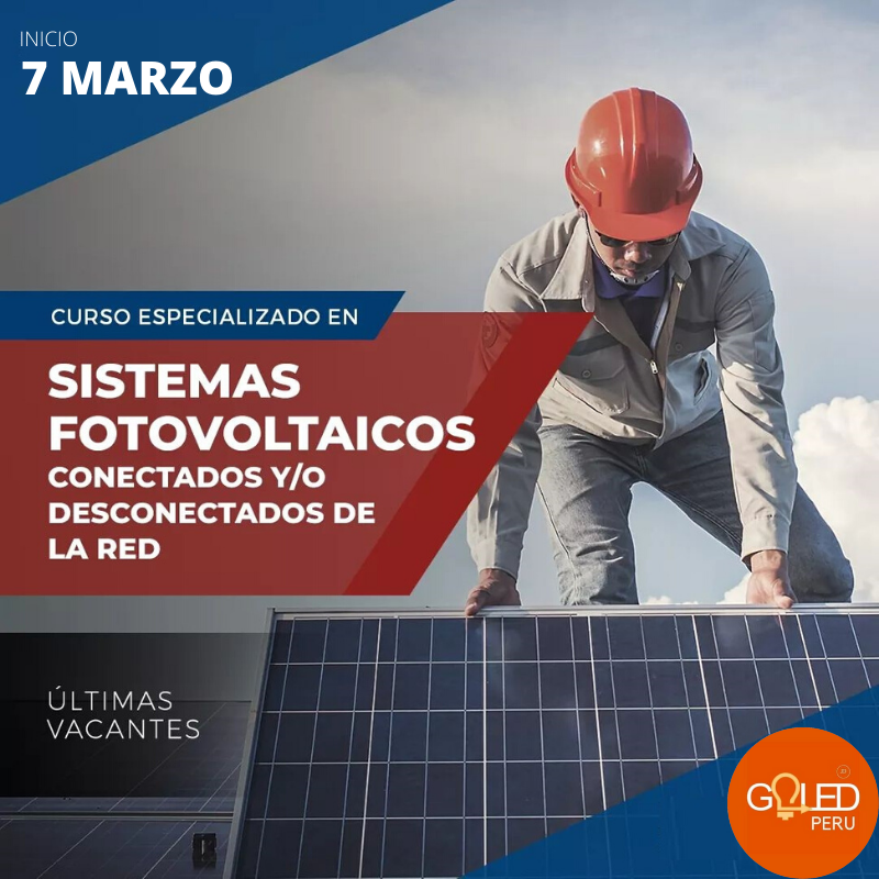Peru 1er Curso De Instalacion Y Dimensionamientos De Paneles Solares Goled Peru Productos Y Servicios De Iluminacion Led Paneles Solares