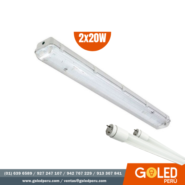 2x20W - GoLed Peru - Productos y Servicios de Iluminacion LED | Paneles Solares