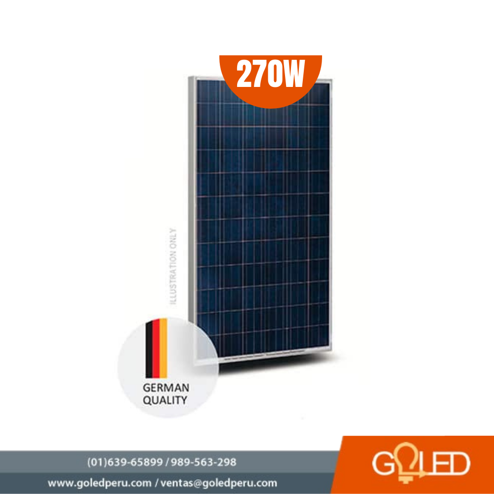 Panel solar 100w 12v policristalino SUNLAKE - Panel Solar Peru