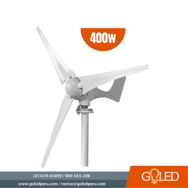 Turbina Aerogeneradora W V Goled Peru Productos Y Servicios De Iluminacion Led